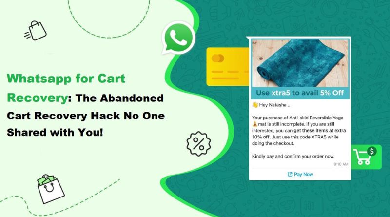 WhatsApp for Cart Recovery: The Abandoned Cart Recovery Hack No One Shared with You!