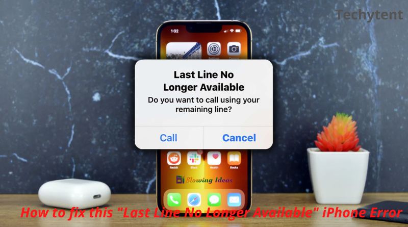 How to fix this “Last Line No Longer Available” iPhone Error