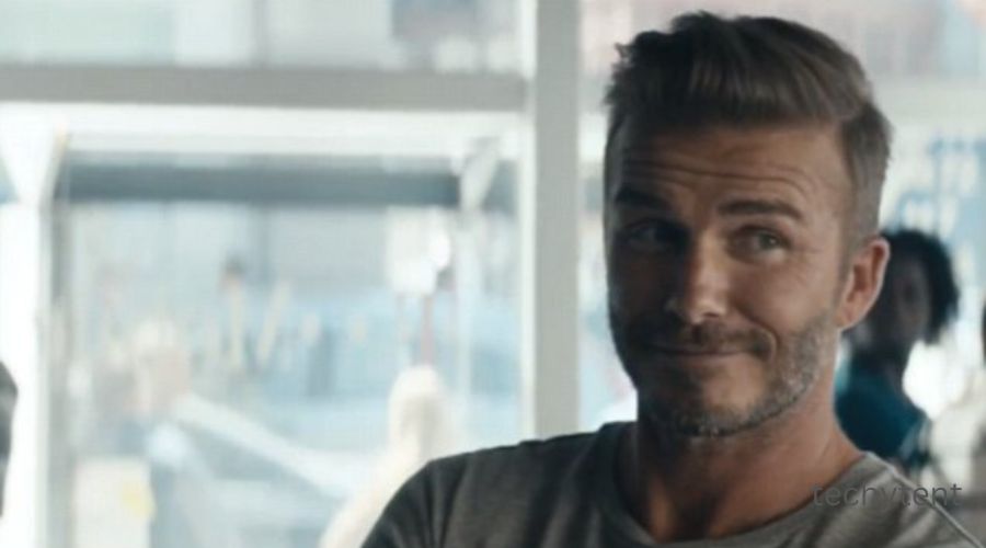 David Beckham Cell Phone Commercial