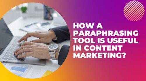 How A Paraphrasing Tool Is Useful In Content Marketing?