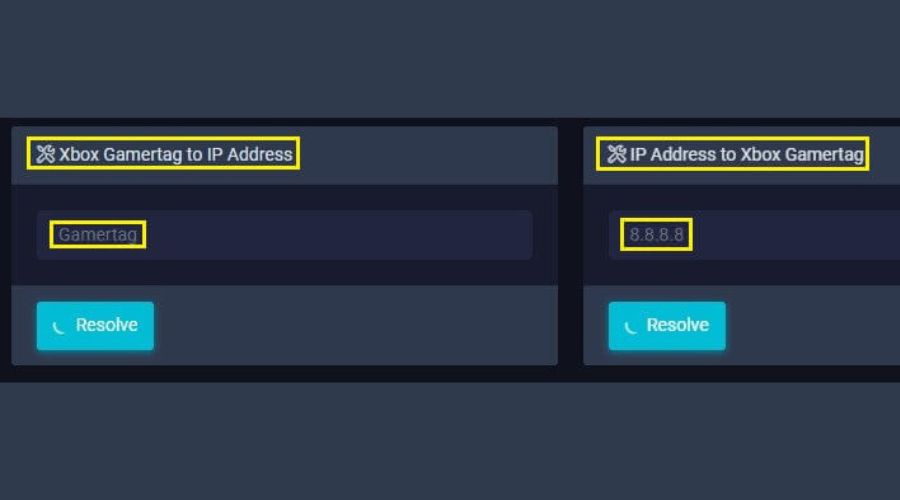 Xresolver | Xbox and PlayStation Resolver