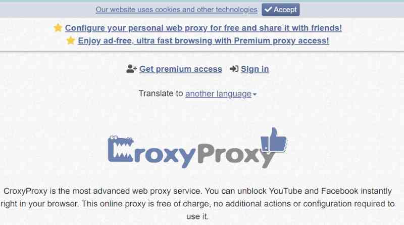 Croxyproxy YouTube Unblocked