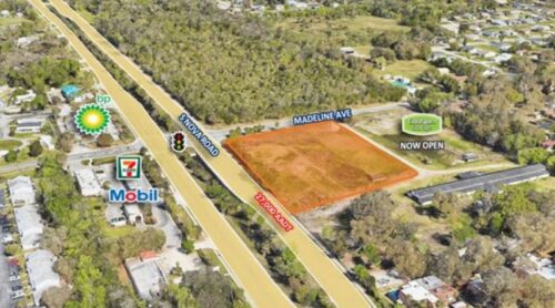 Great QSR Development Site Port Orange Signalized Hard Corner – Daytona Beach MSA 950 Madeline Ave by Lawrence Todd Maxwell of MX Properties, Inc.