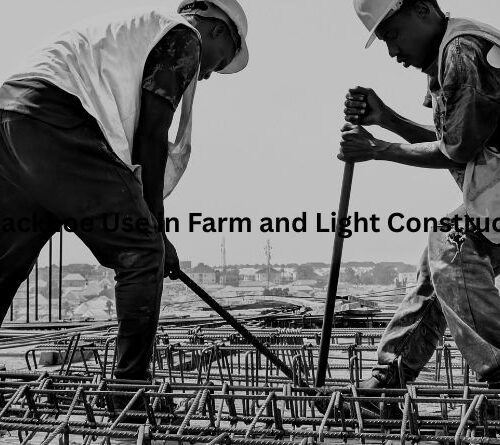 Towable Backhoe Use in Farm and Light Construction Work